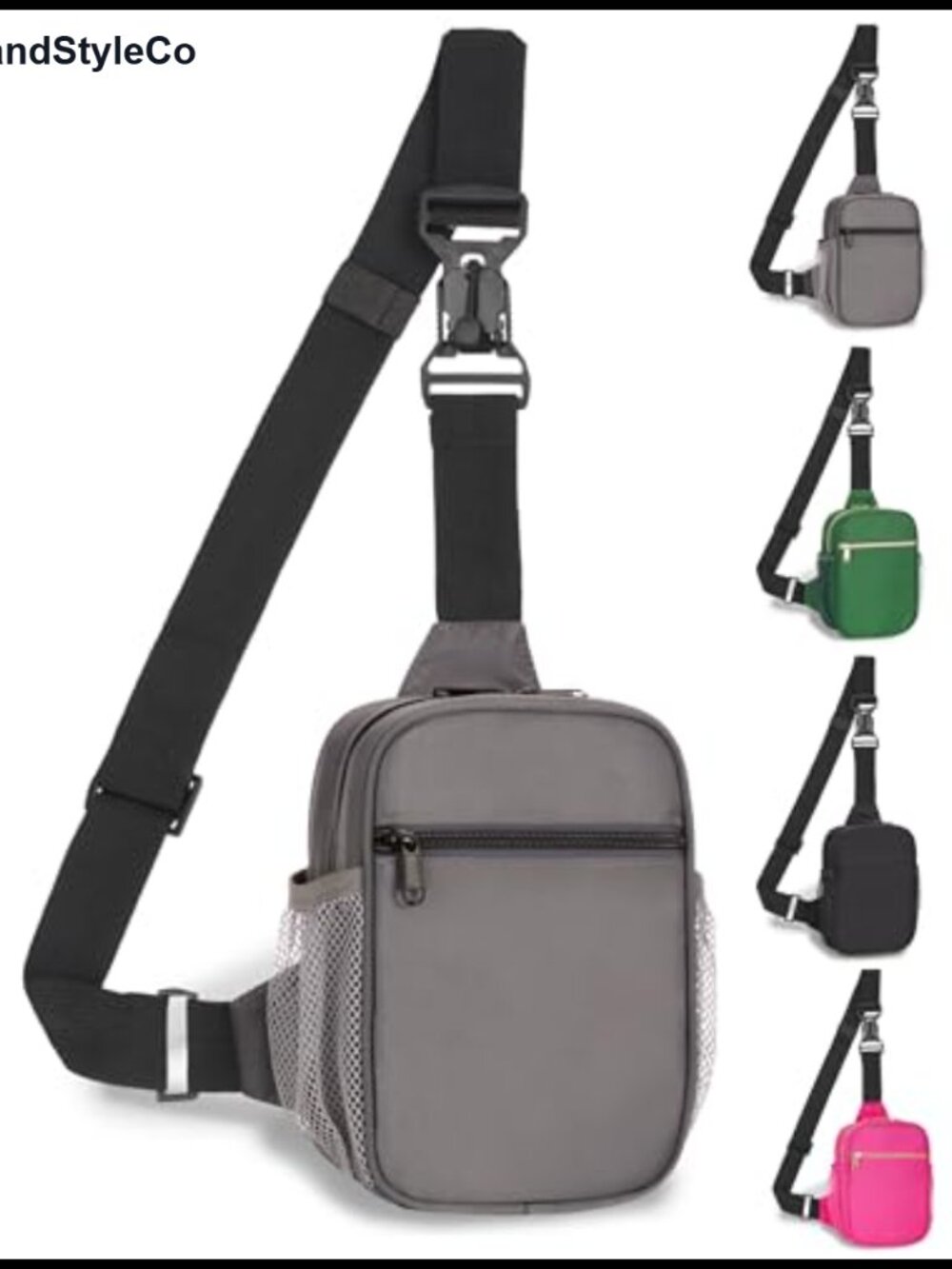 Anti Theft Crossbody Sling Bag RFID Blocking Travel Purse for Women Men Unisex